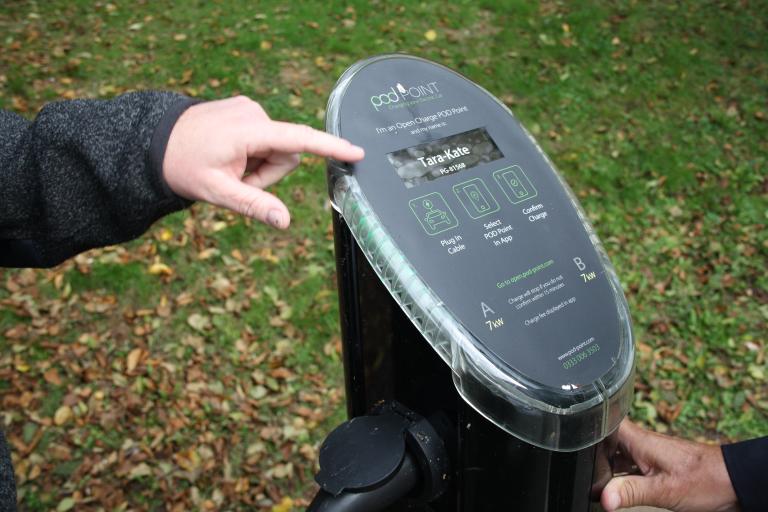 electric charging point